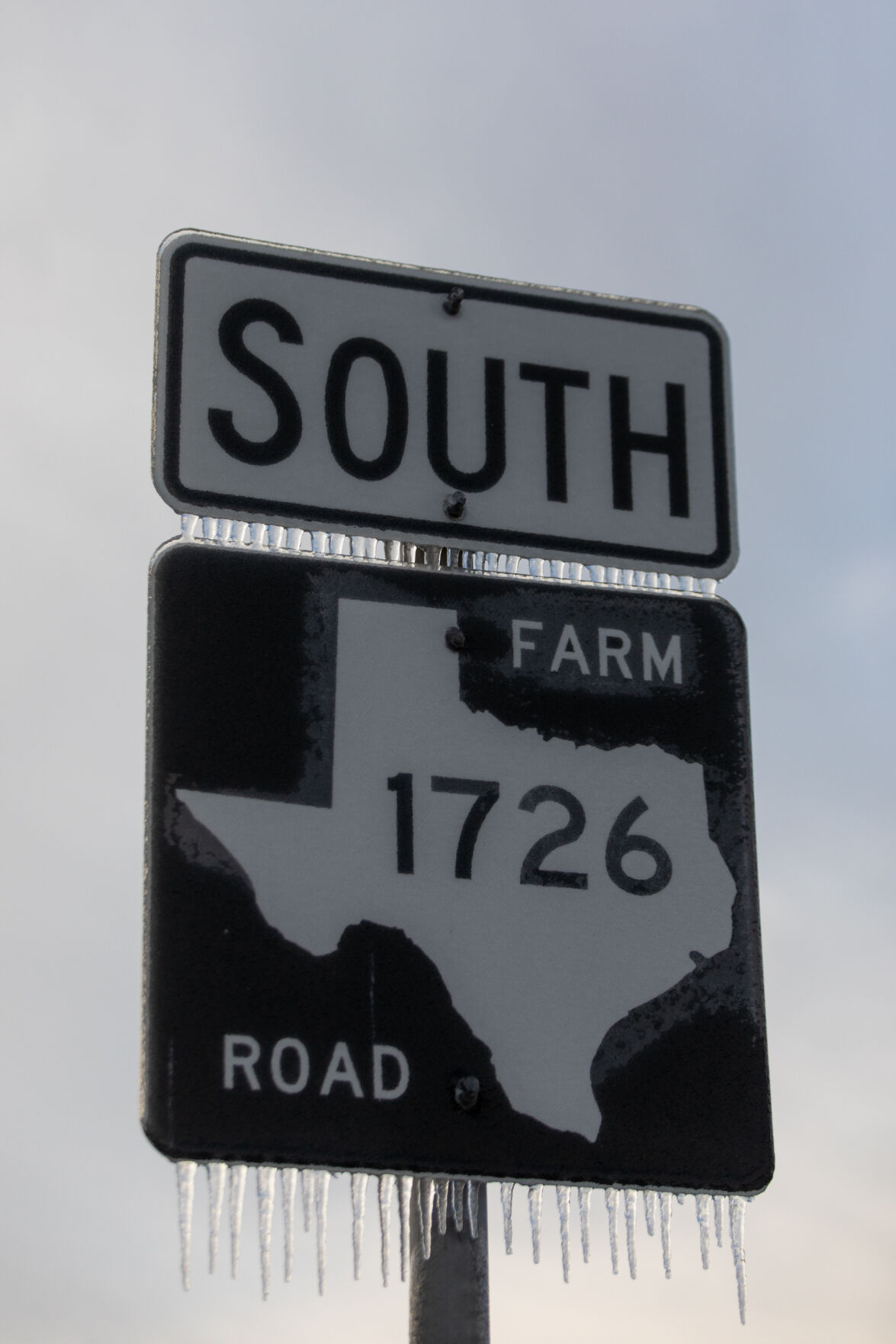 Winter storm in Goliad